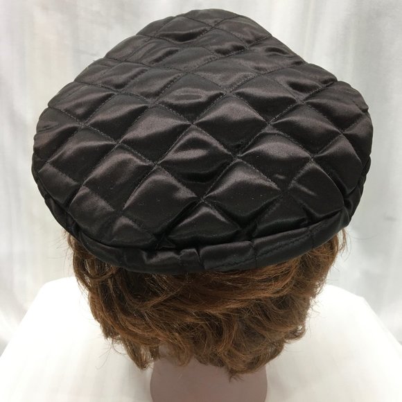 Black Hooray Henri Captain Cap with Navy Designs